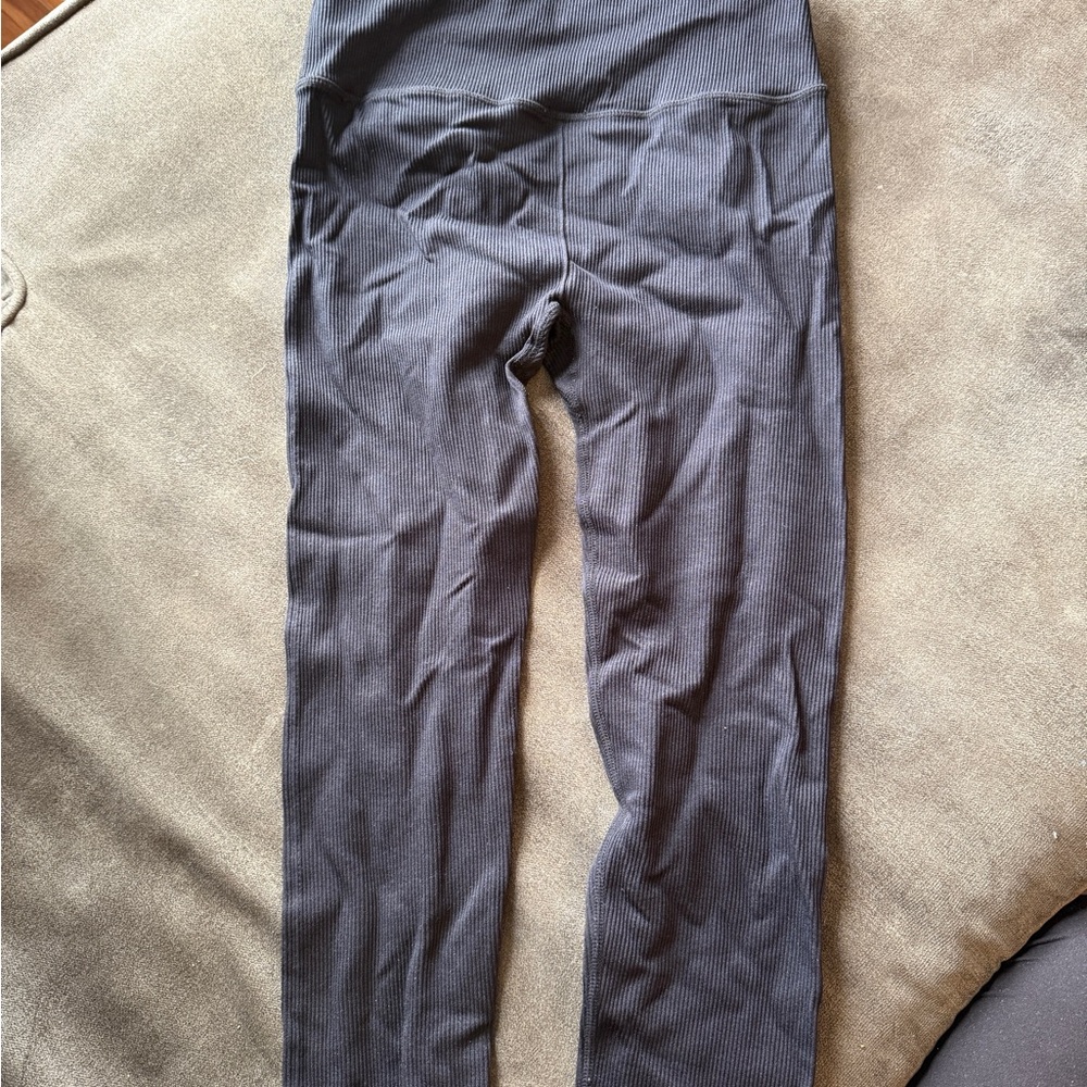 Fabletics Black Ribbed Leggings